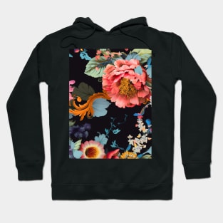 Colorful Flower Pattern V14 Hoodie